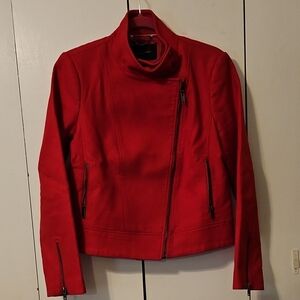 Banana Republic Women's Vibrant Red Jacket, Size Medium